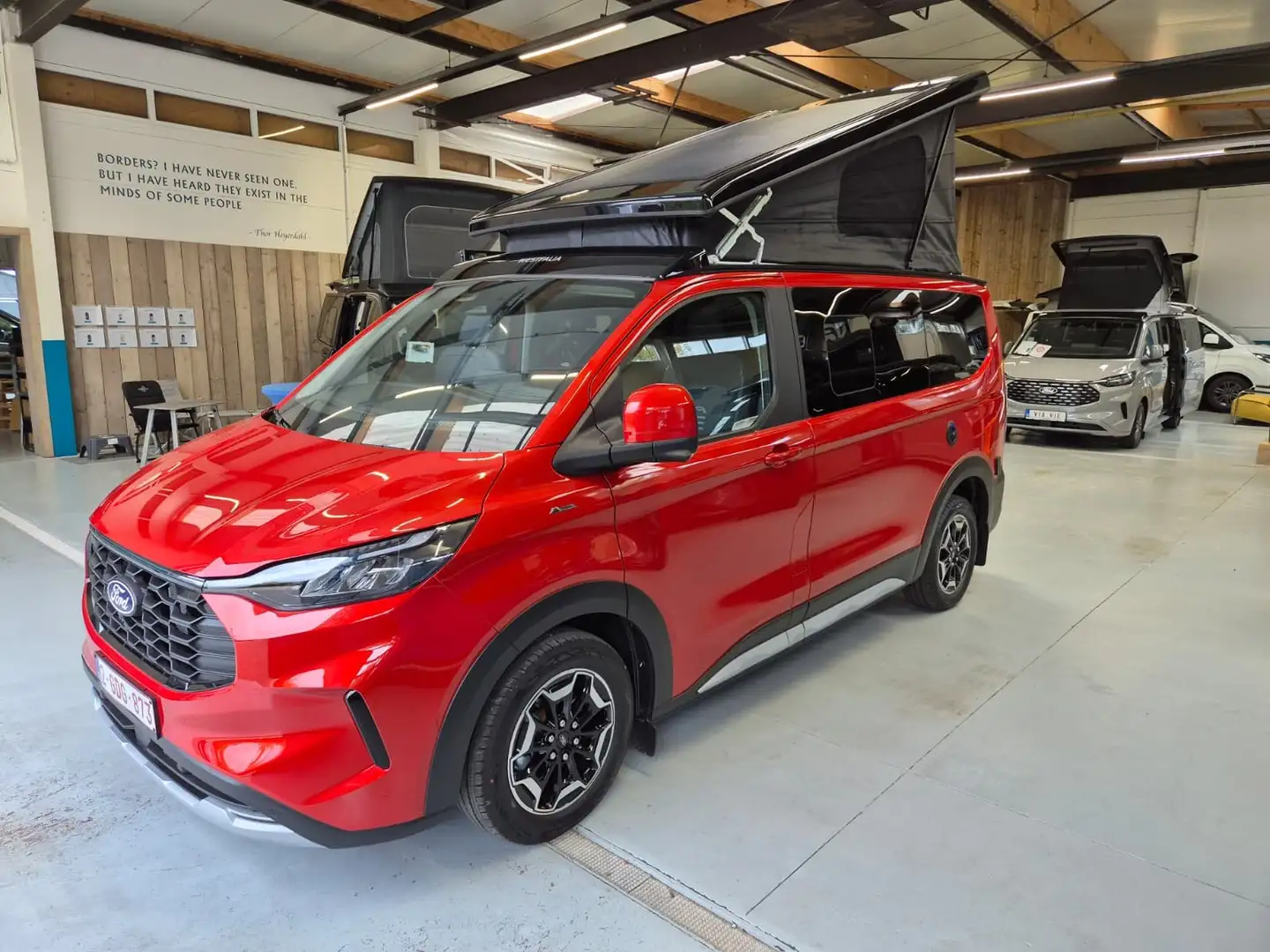 Ford Transit Custom Ford Nugget KWB 170PK Aut 4x4 ACTIVE Rouge - 1