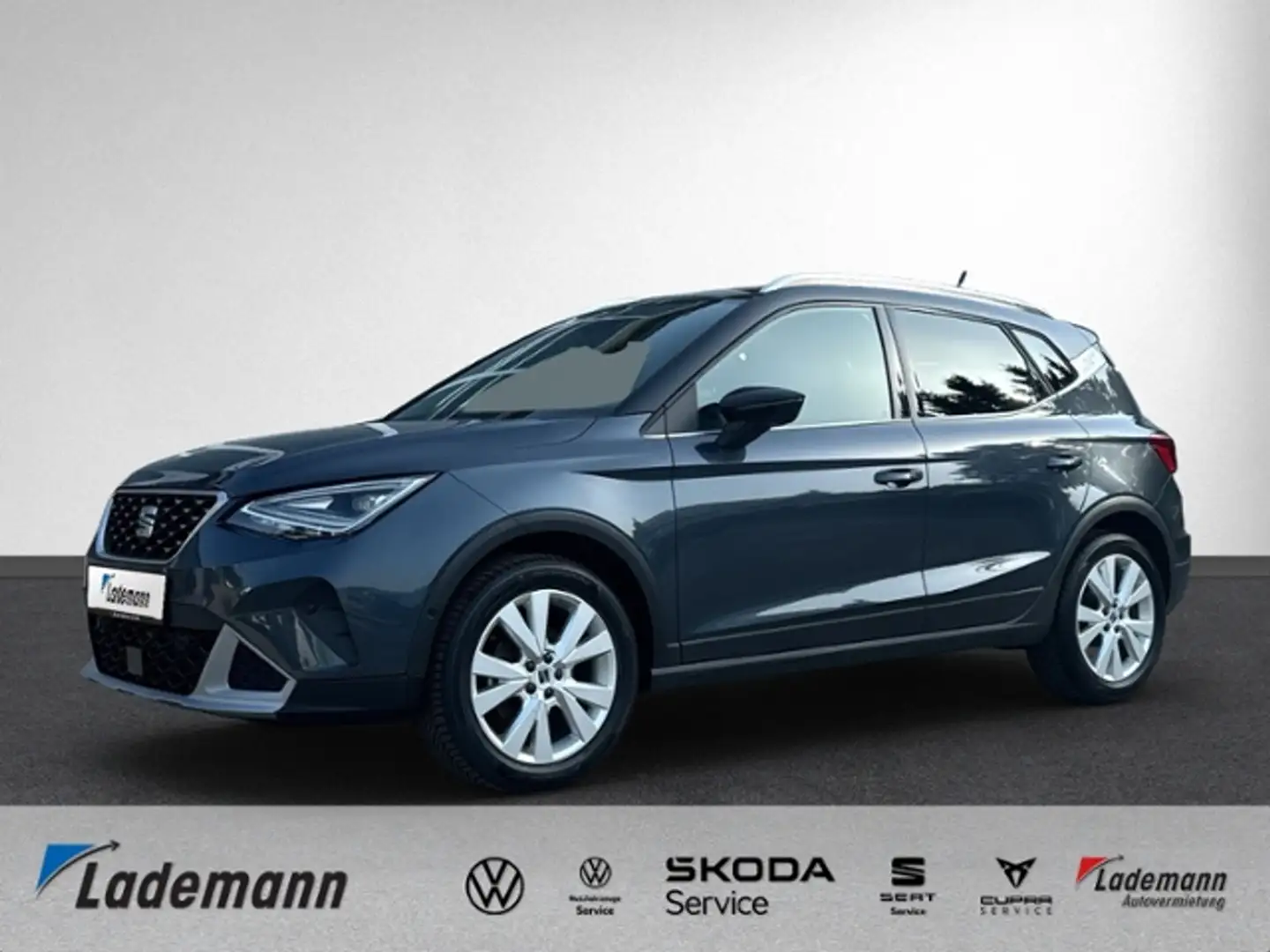SEAT Arona 1.0 TSI DSG Xperience LED+NAVI+RFK+ACC+SHZ Grau - 1