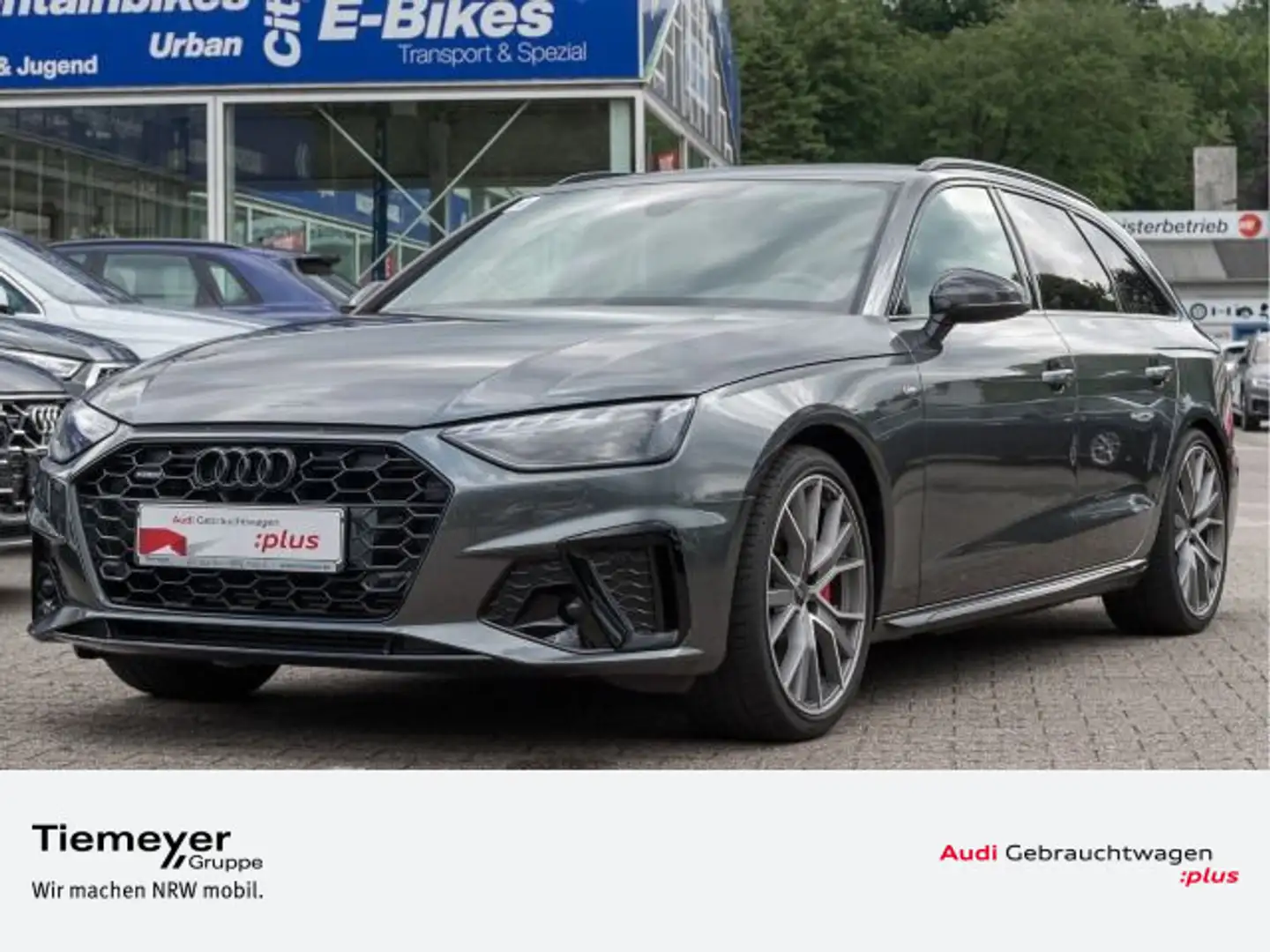 Audi A4 40 TFSI Q 2x S LINE MATRIX KAMERA VIRTU Grau - 1