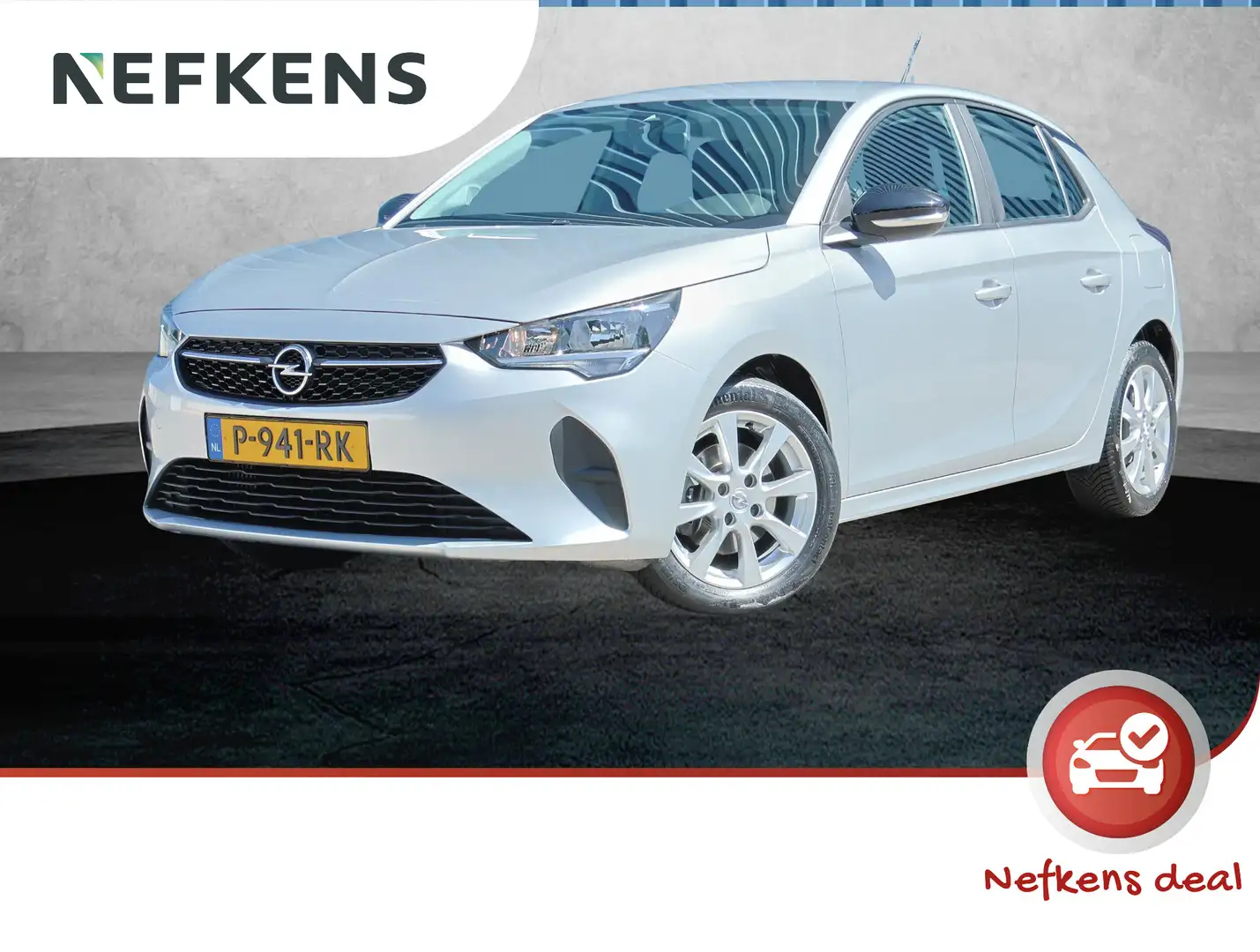 Opel Corsa 1.2 100PK Edition | AppleCarPlay/AndroidAuto | Air Grijs - 1
