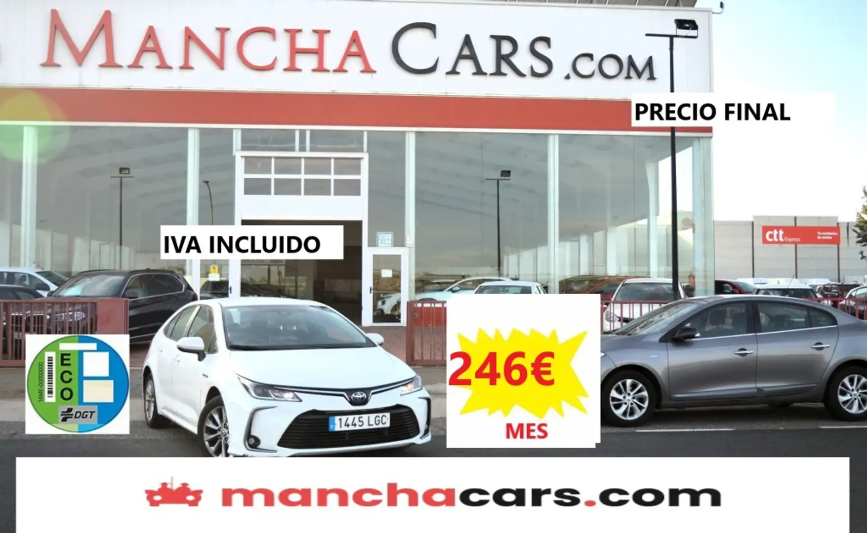 Toyota Corolla Sedán 125H Active Tech White - 2