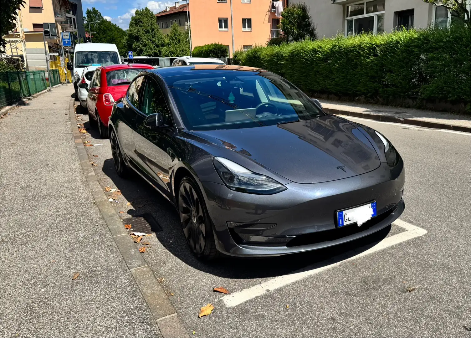 Tesla Model 3 Performance + Certificato batteria + Extra Grigio - 1