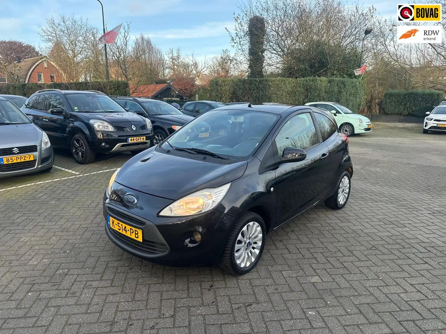 Ford Ka/Ka+ 1.2 Trend , airco Negro - 1