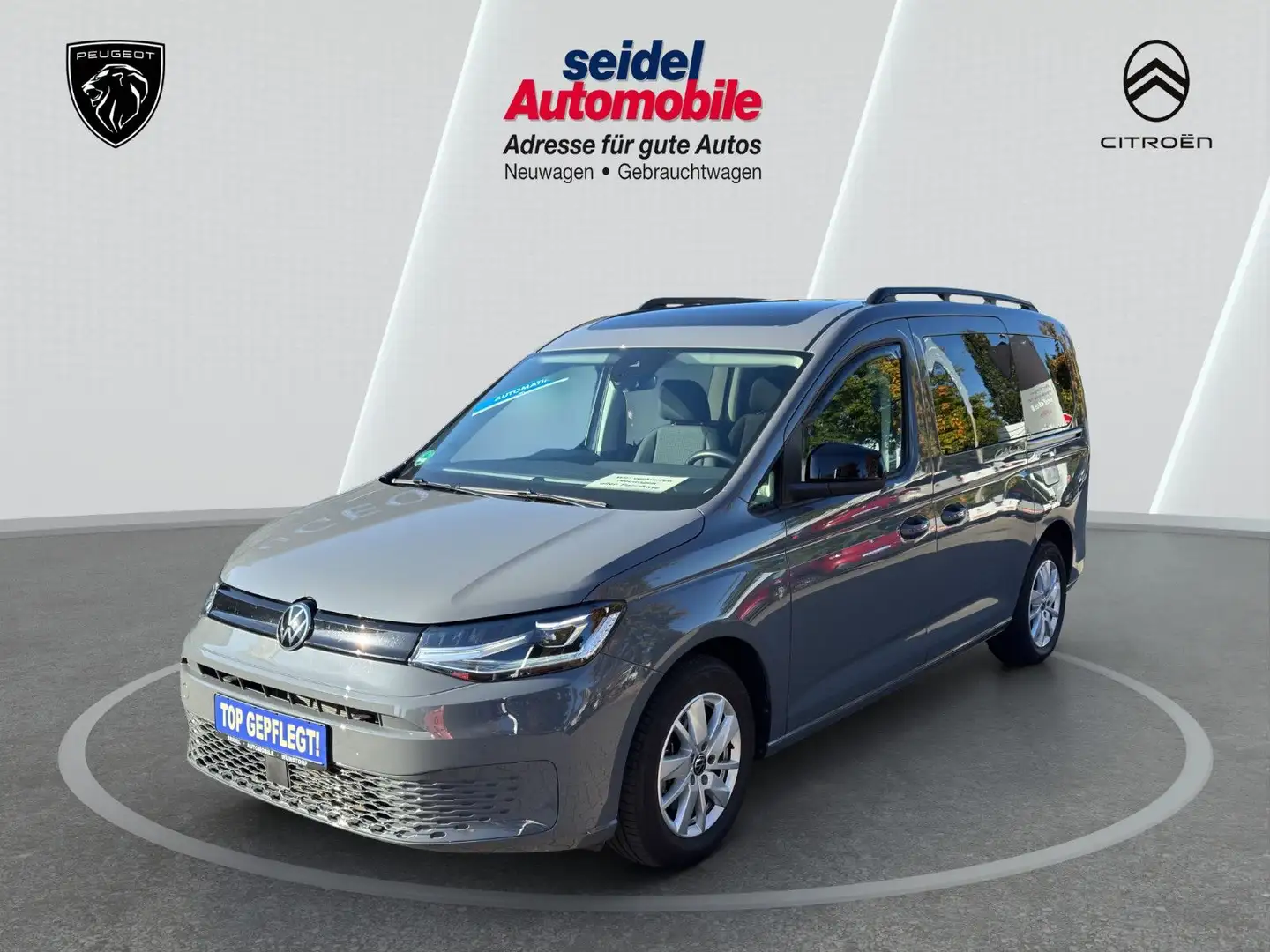Volkswagen Caddy Maxi California 2,0 TDI Automatik Sonderau Grau - 1