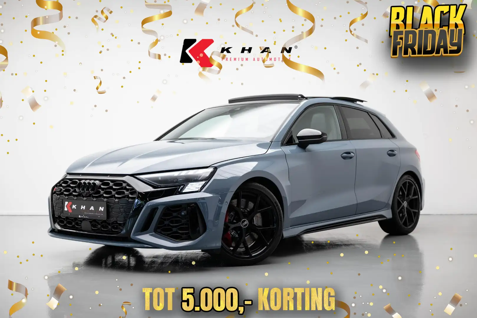 Audi RS3 Sportback 2.5 TFSI quattro |Pano|Massage|B&O|Carbo Gris - 1