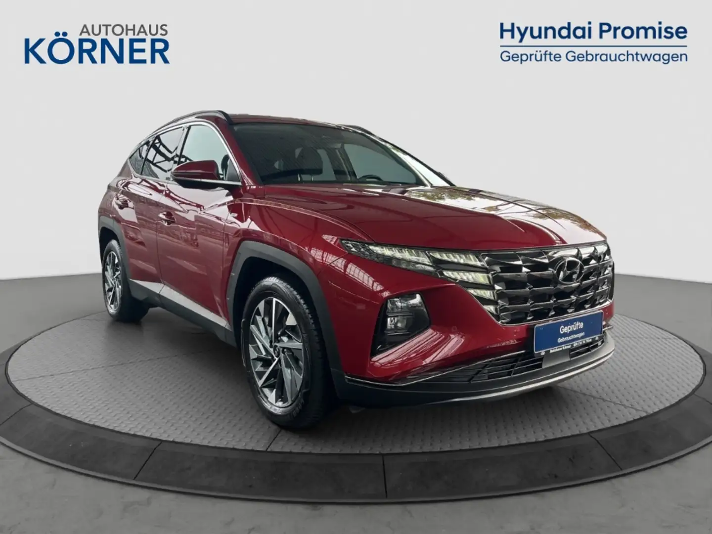 Hyundai TUCSON TREND 1.6 T-GDI (+48V) *LED*CAM*CARPLAY*NAVI* Roşu - 1