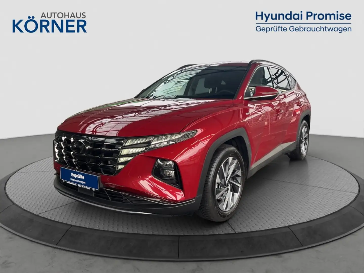 Hyundai TUCSON TREND 1.6 T-GDI (+48V) *LED*CAM*CARPLAY*NAVI* Roşu - 2