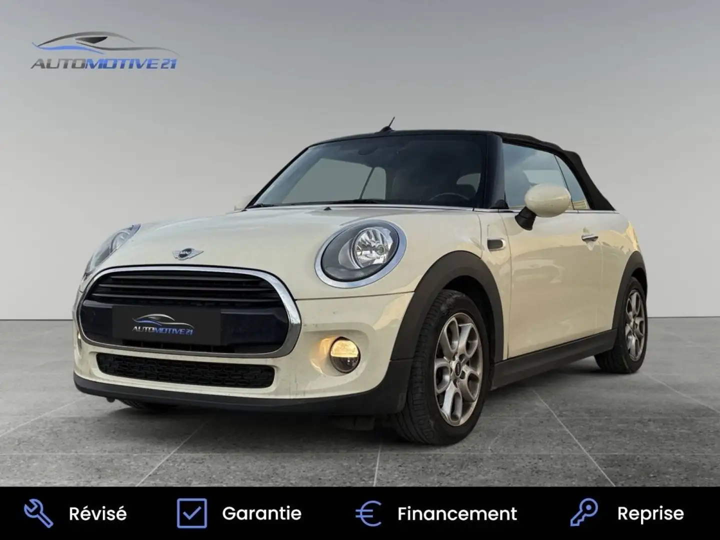 MINI Cooper Cabrio Cooper D 116ch Chili Blanc - 1