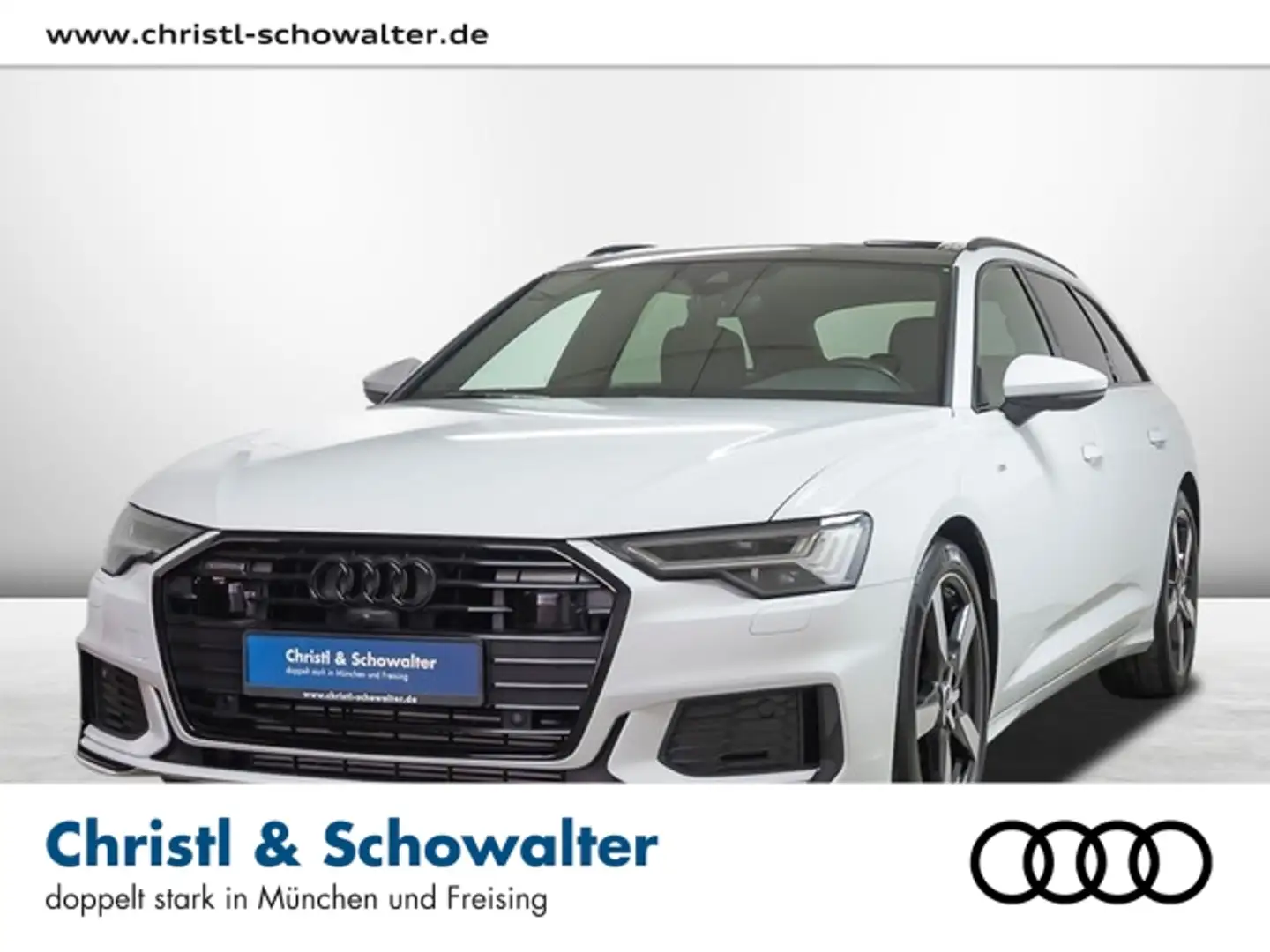 Audi A6 Avant 55 TFSI quattro S-tronic S line sport Wit - 1