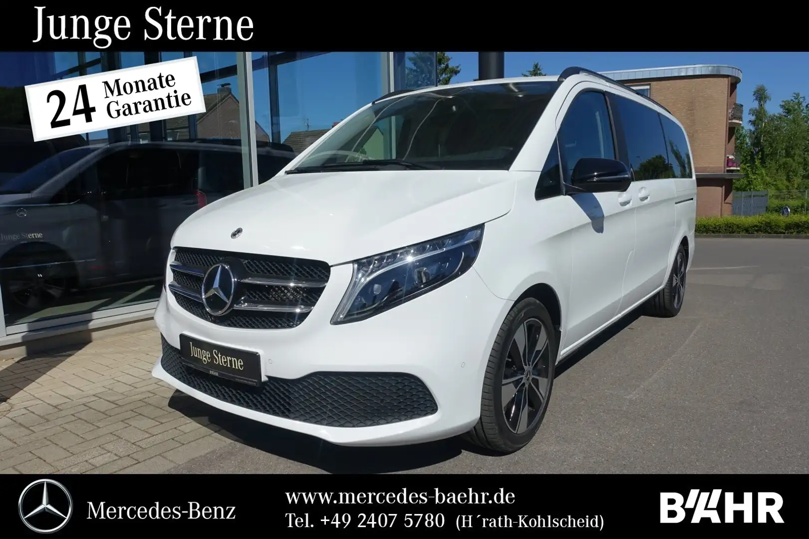 Mercedes-Benz V 250 V 250 d Lang Night/Navi/LED-ILS/SHZ/RFK/LMR-18" Weiß - 1