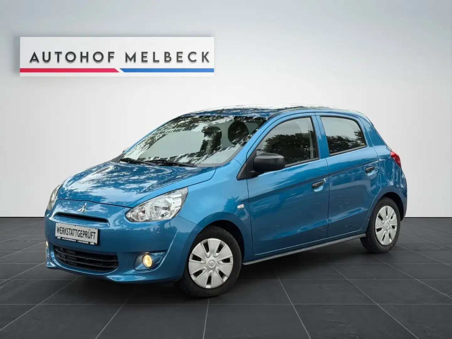 Mitsubishi Space Star Light *2.HAND*KLIMA*GANZJAHRESREIFEN* Blau - 1