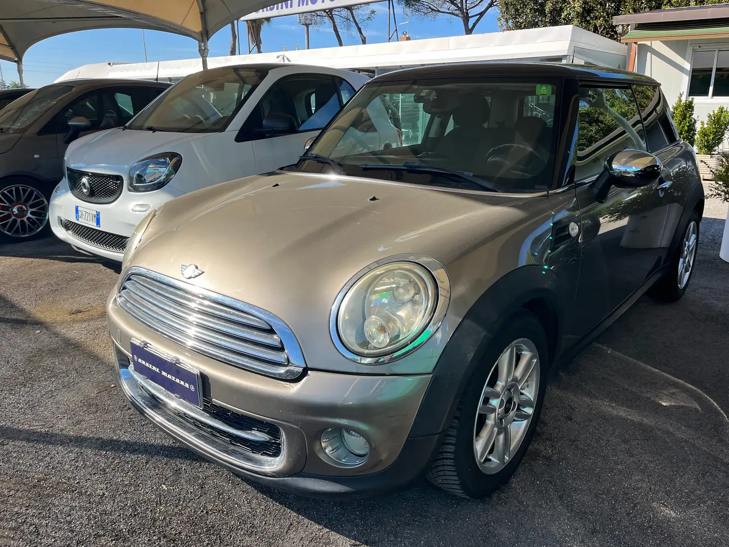 MINI Cooper D Mini 2.0 Cooper D auto Gris - 1