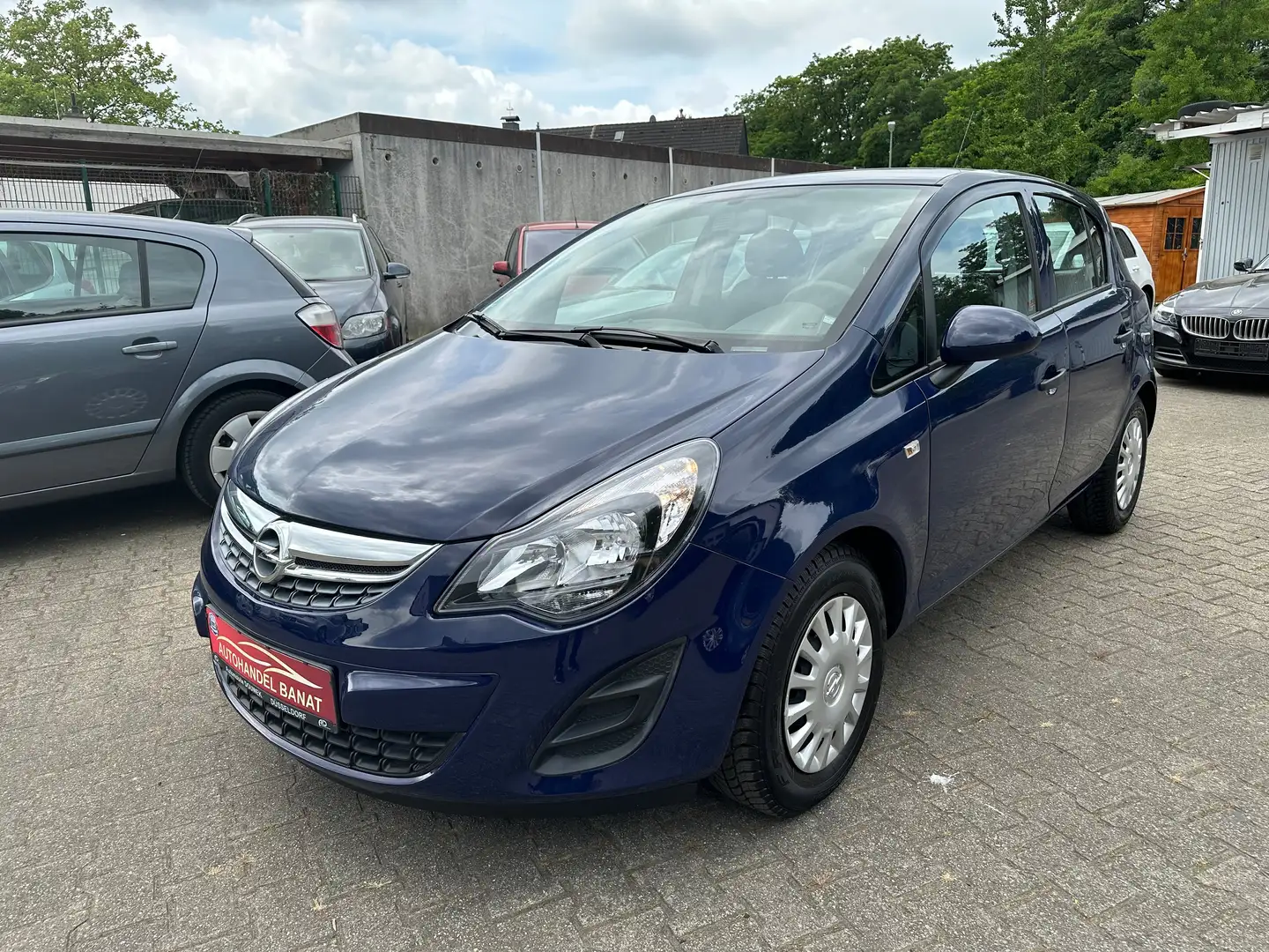 Opel Corsa Selection D WENIG KM TÜV NEU Blauw - 1