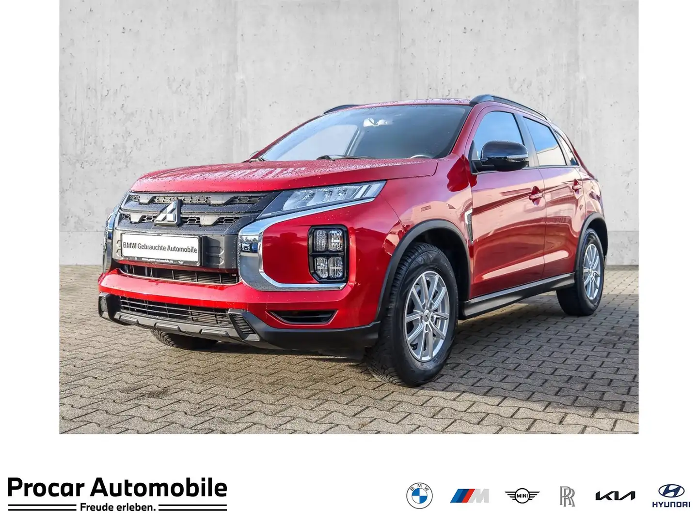 Mitsubishi ASX Spirit+ 4WD+NAVI+RFK+LED+PDC-V+H+DAB+Klima Rot - 1