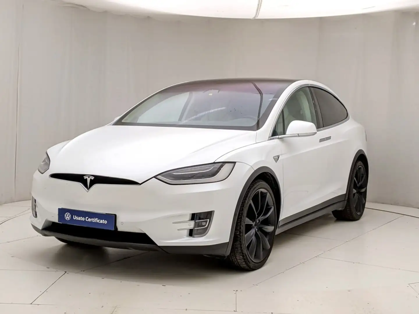 Tesla Model X Long Range AWD Bianco - 1