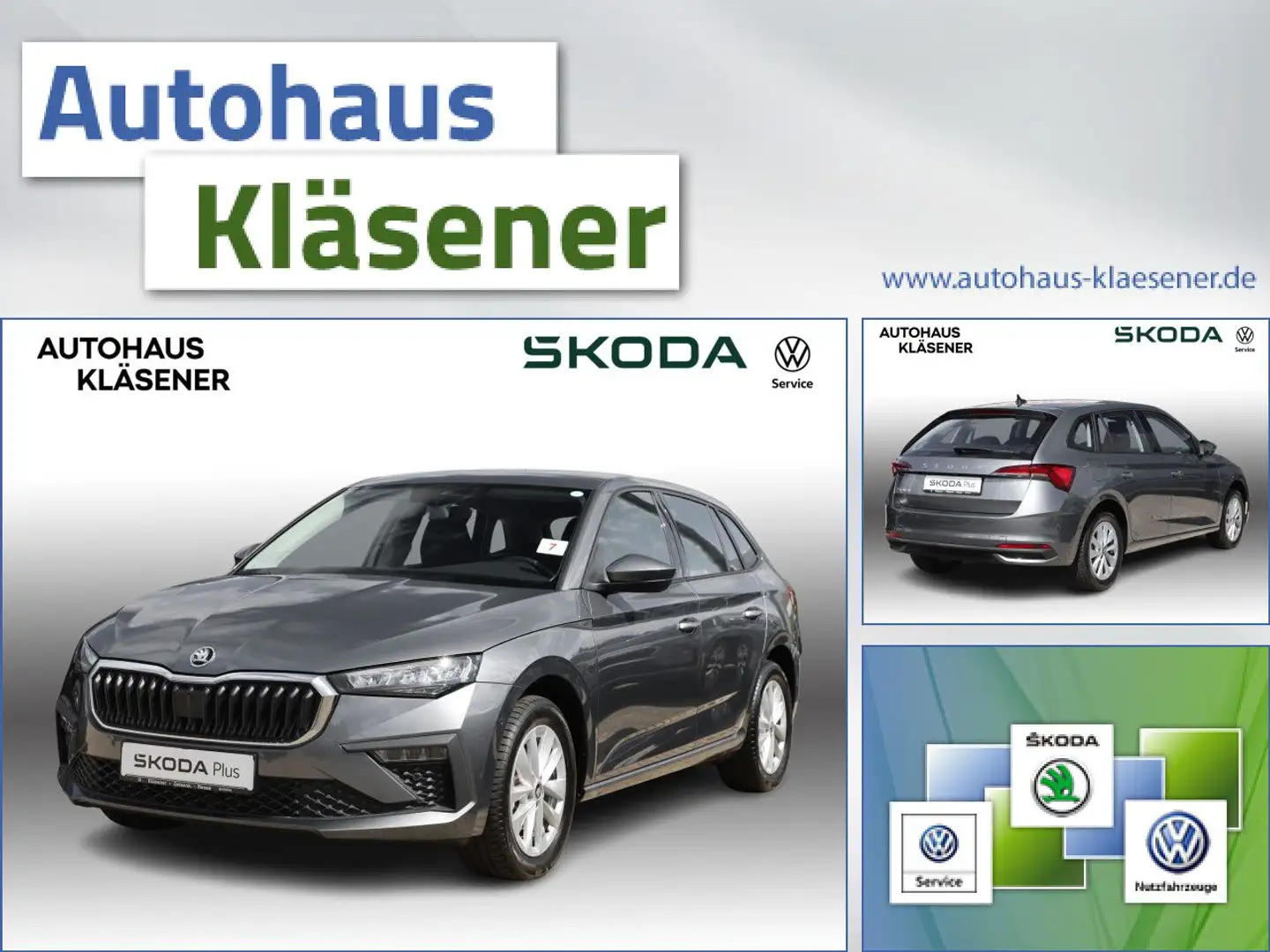 Skoda Scala Selection 1.0 TSI 85 KW DSG LED RKAM NAV LM Grau - 1