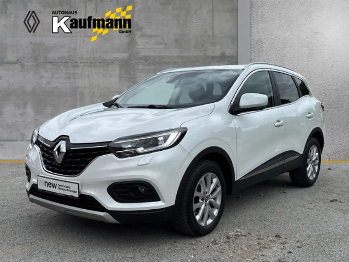 Renault Kadjar Limited Deluxe 1.3 TCe 140 EU6d-T Weiß - 1