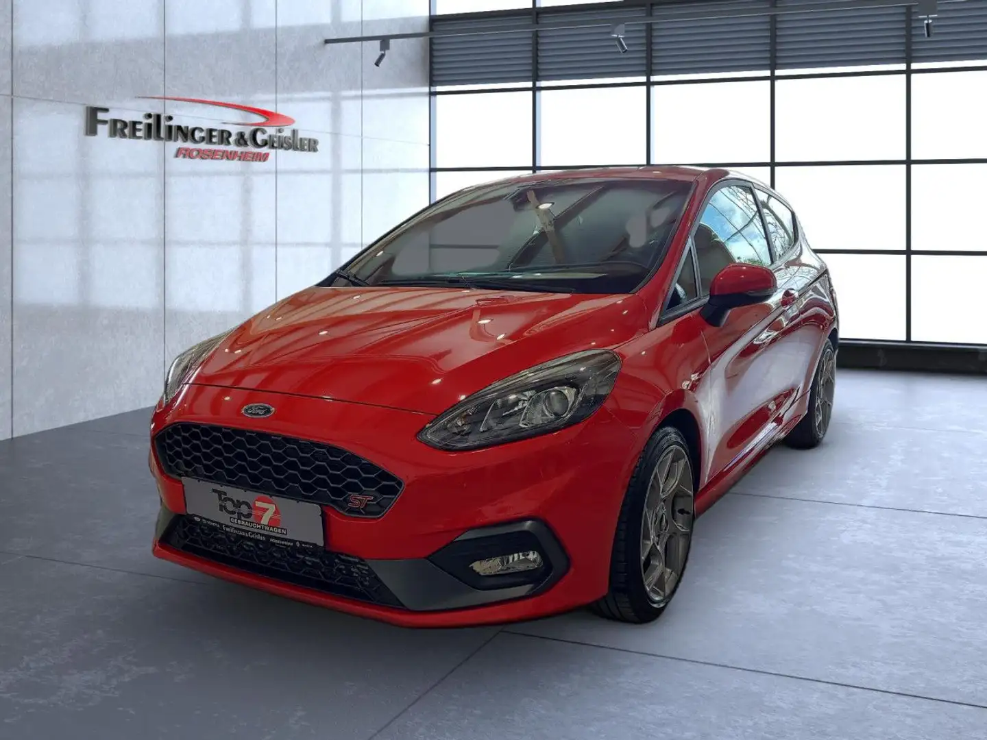 Ford Fiesta ST Sportpaket Bluetooth Navi Klima Rojo - 2