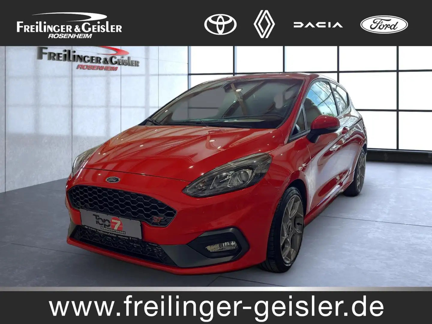Ford Fiesta ST Sportpaket Bluetooth Navi Klima Rojo - 1