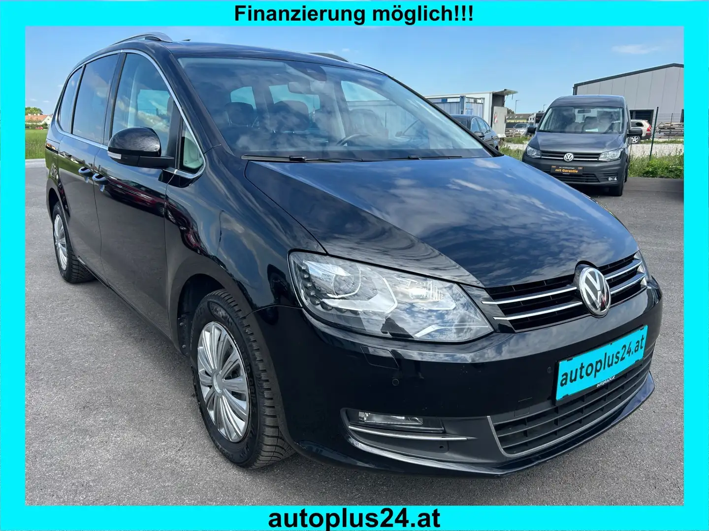 Volkswagen Sharan Business+ SCR 2,0 TDI DSG *ACC*NAVI*LEDER* Noir - 1