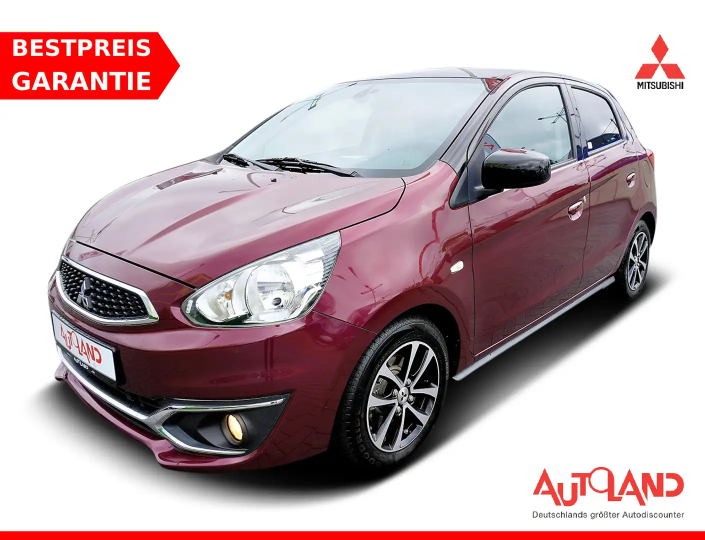Mitsubishi Space Star 1.2 Diamant Edition+ Sitzheizung AUX Rot - 1