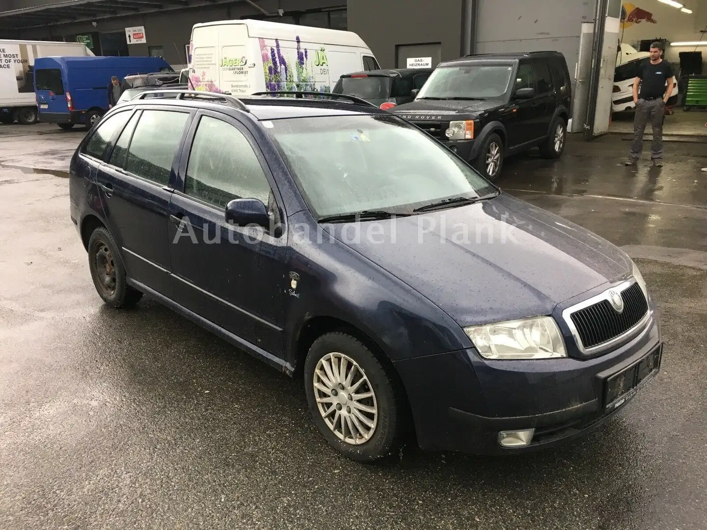 Skoda Fabia 1,9 TDI Combi Elegance Niebieski - 2