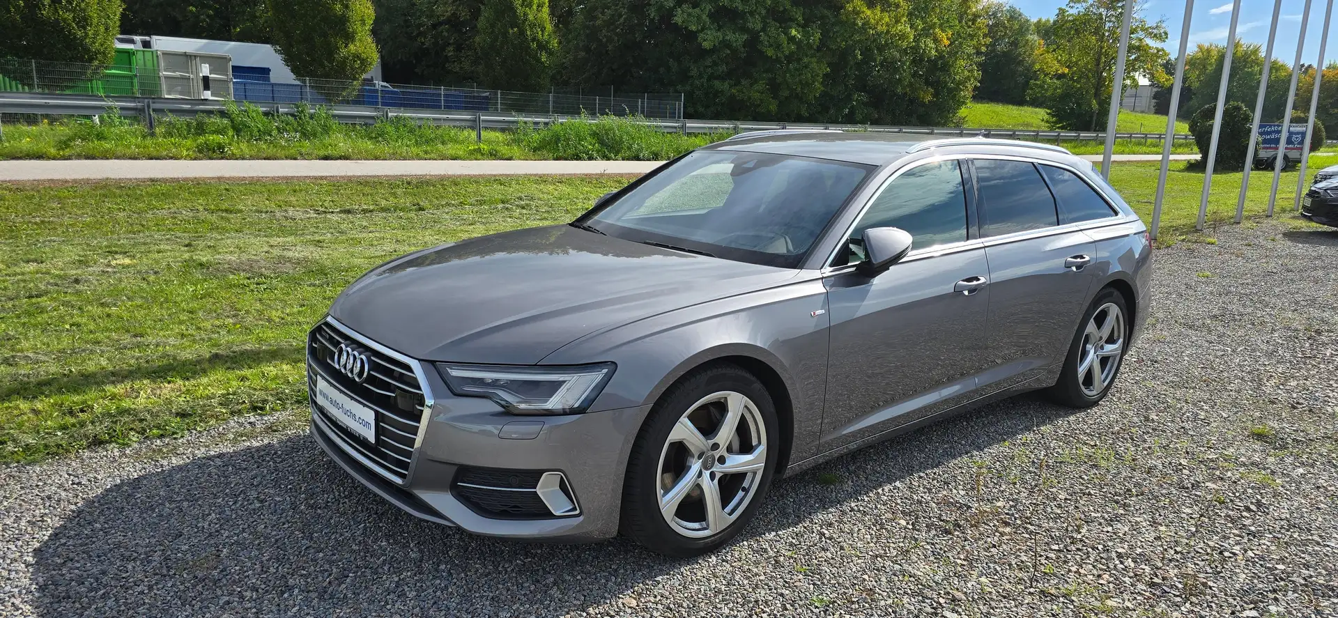 Audi A6 50 TDI quattro sport AHK Grau - 1