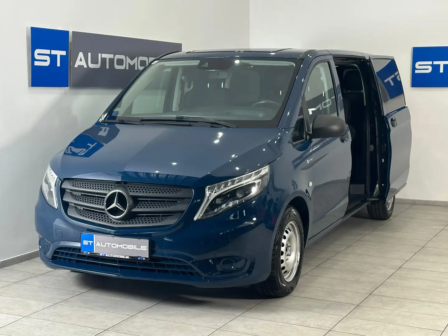 Mercedes-Benz Vito 116 CDI Tourer lang // NETTO: 23.325,-- // STANDHZ Blau - 2