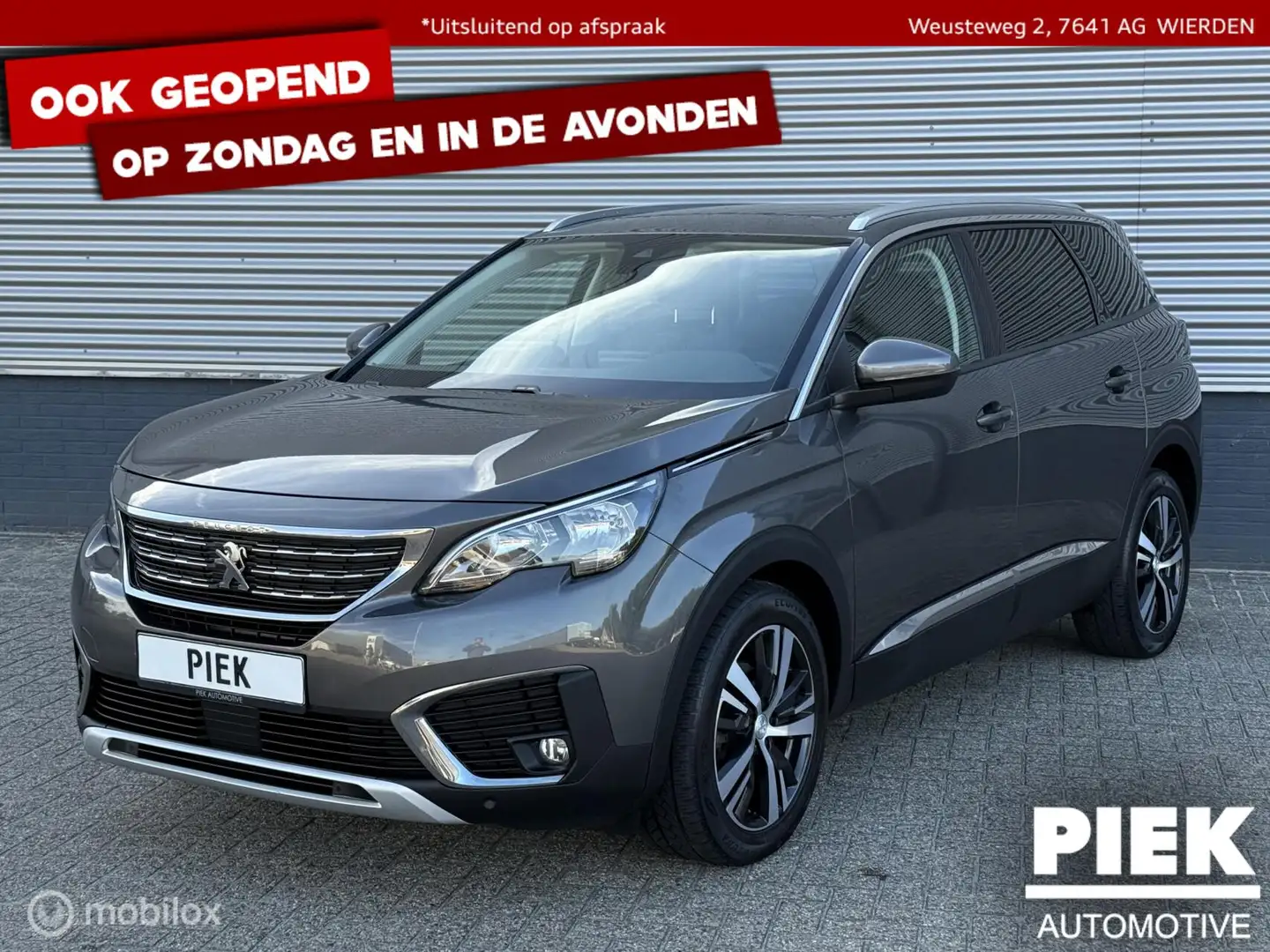 Peugeot 5008 1.5 BlueHDI Blue Lease Premium 7P EXPORTPRIJS Grau - 1