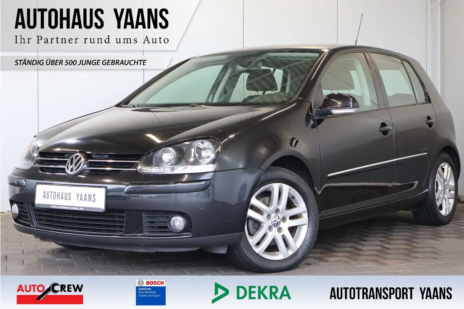 Volkswagen Golf V 1.4 Edition TEMP+KLIMA+CD+ALU Schwarz - 1