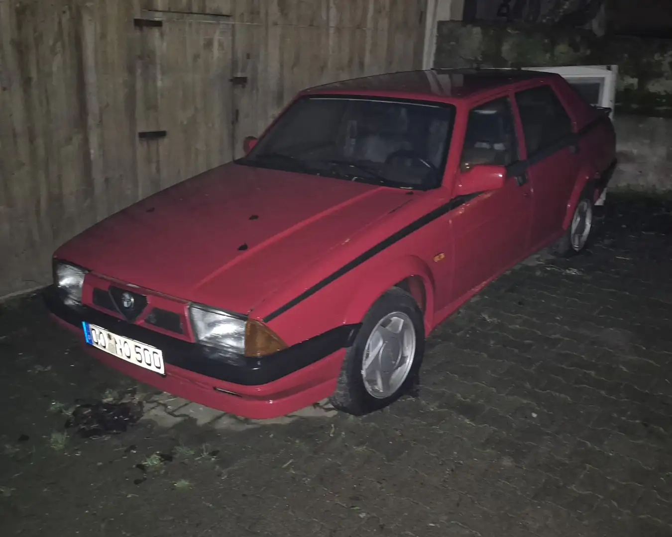 Alfa Romeo 75 75 1.8 IE Rossa Italia , Oldtimer!!! Czerwony - 1