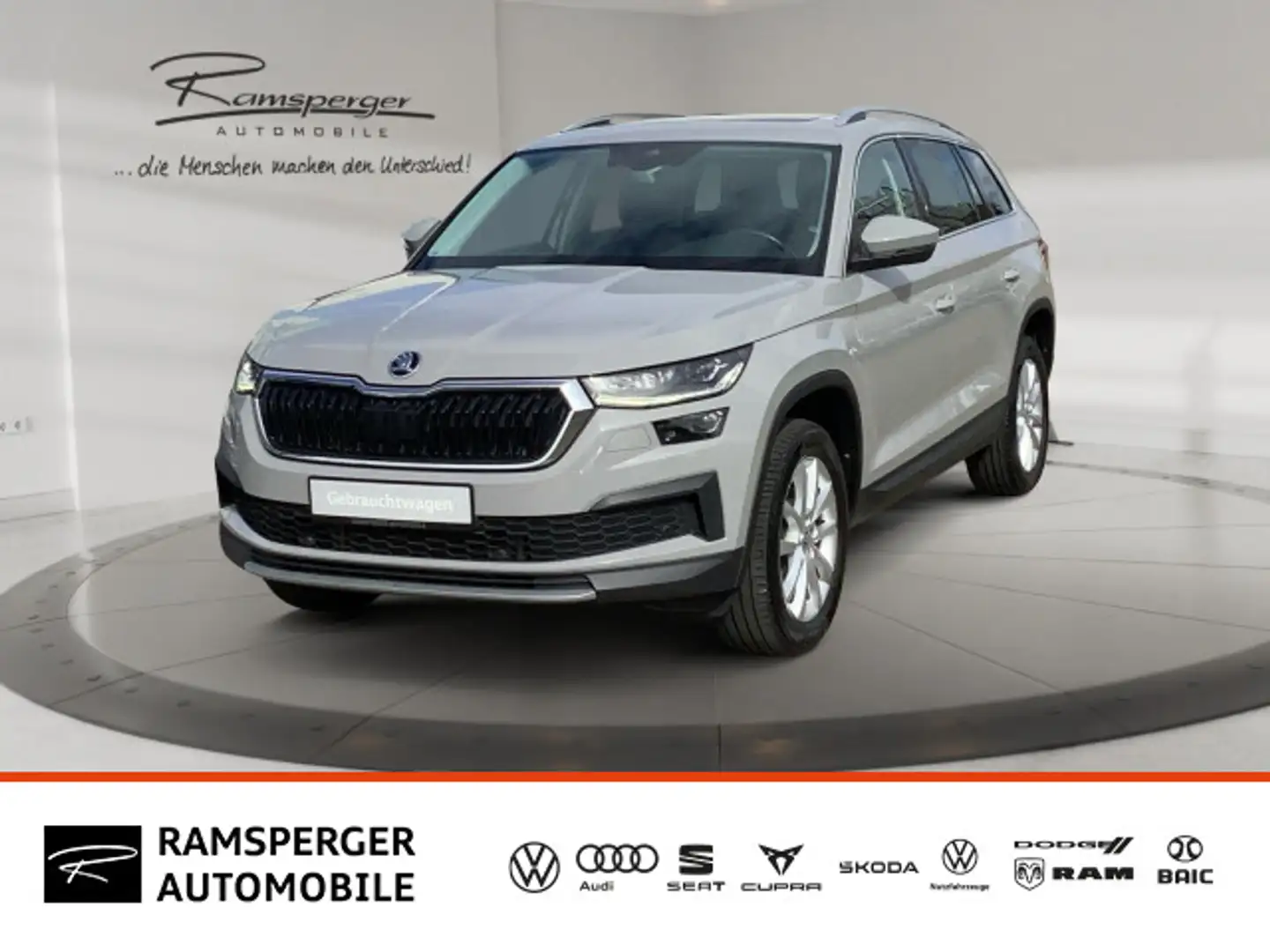 Skoda Kodiaq 2.0 TDI DSG Style AHK ACC Matrix Standh. Grau - 1