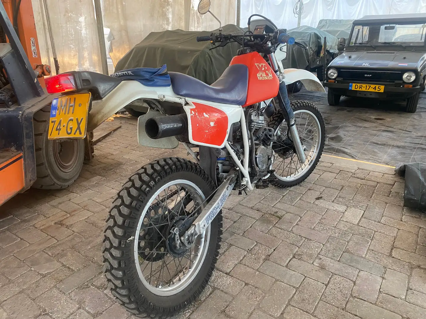 Honda XR 250 White - 2