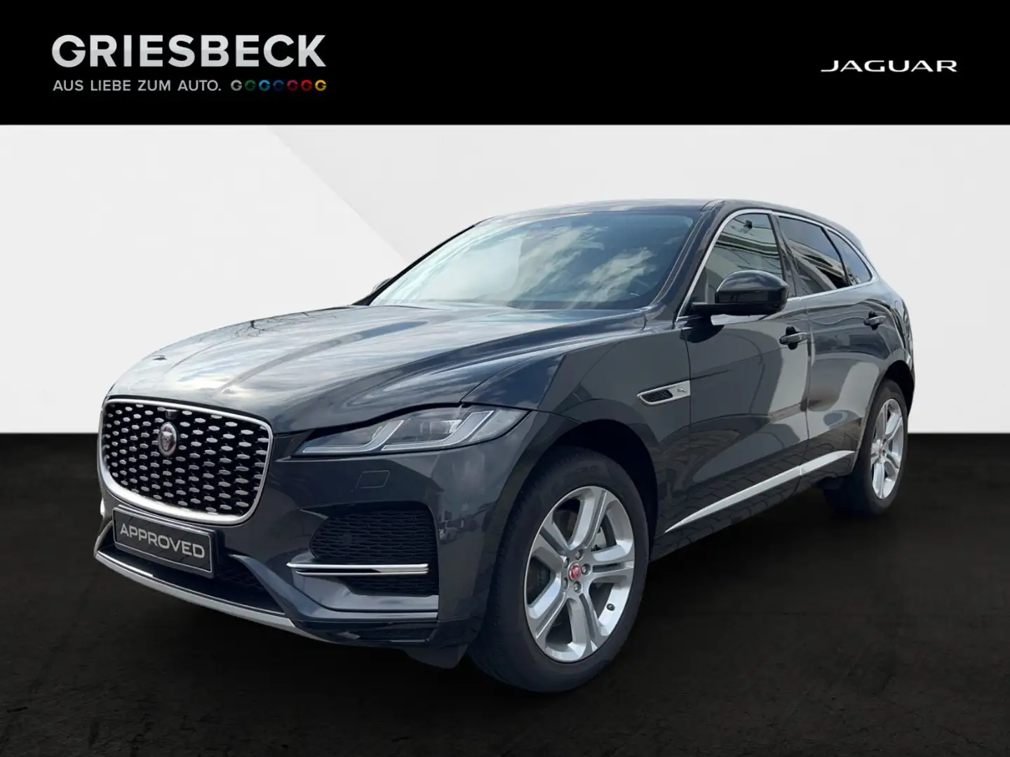 Jaguar F-Pace P400e - Hybrid 360 Leder SpurH LED Grau - 1