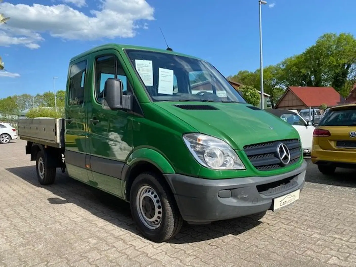 Mercedes-Benz Sprinter 210 CDI DOKA Pritsche 7 Sitzer*AHK Groen - 2