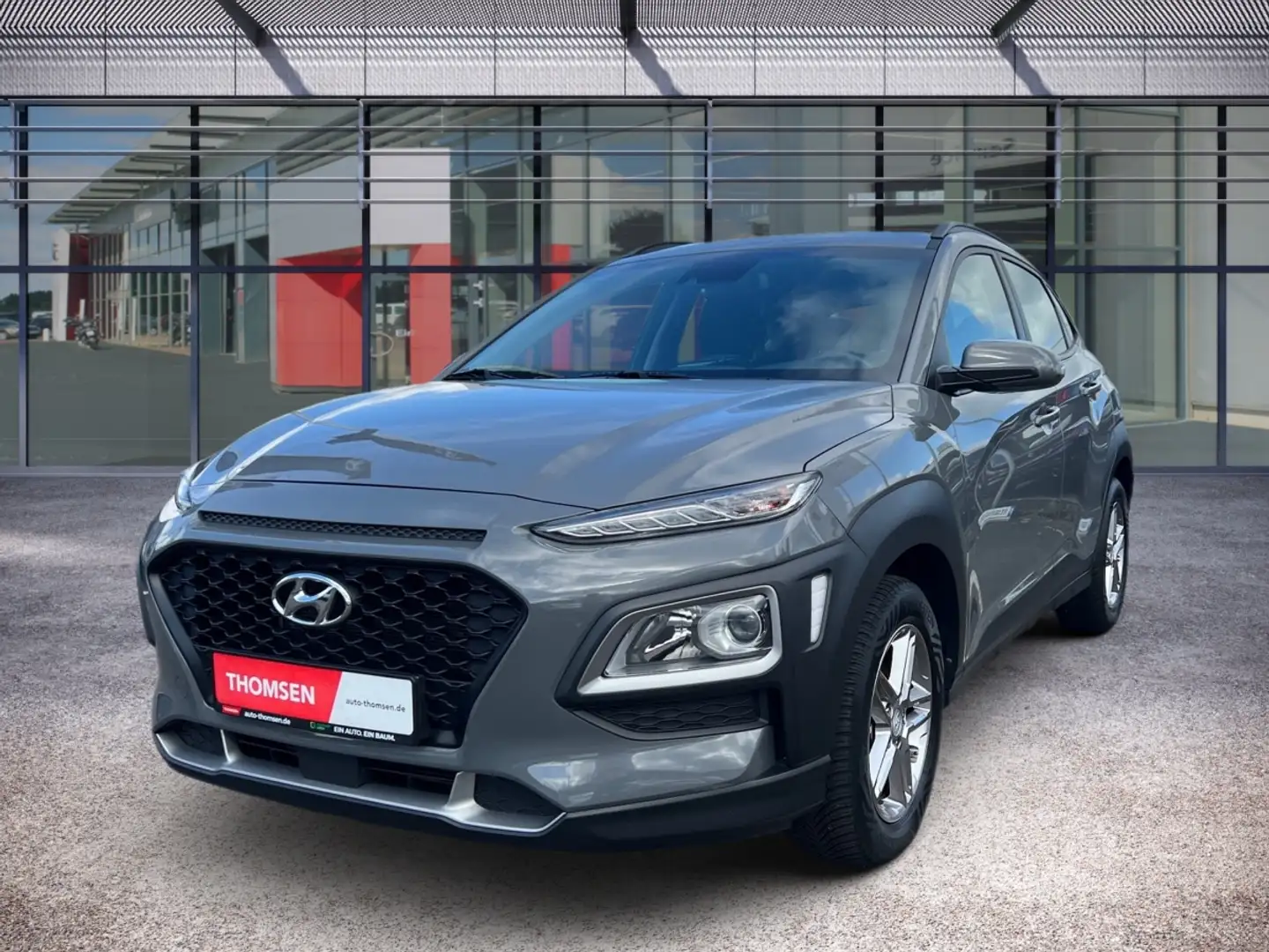 Hyundai KONA 1.0 T-GDI Pure Navi PDC SHZ SpurH KlimaA LM Grigio - 2