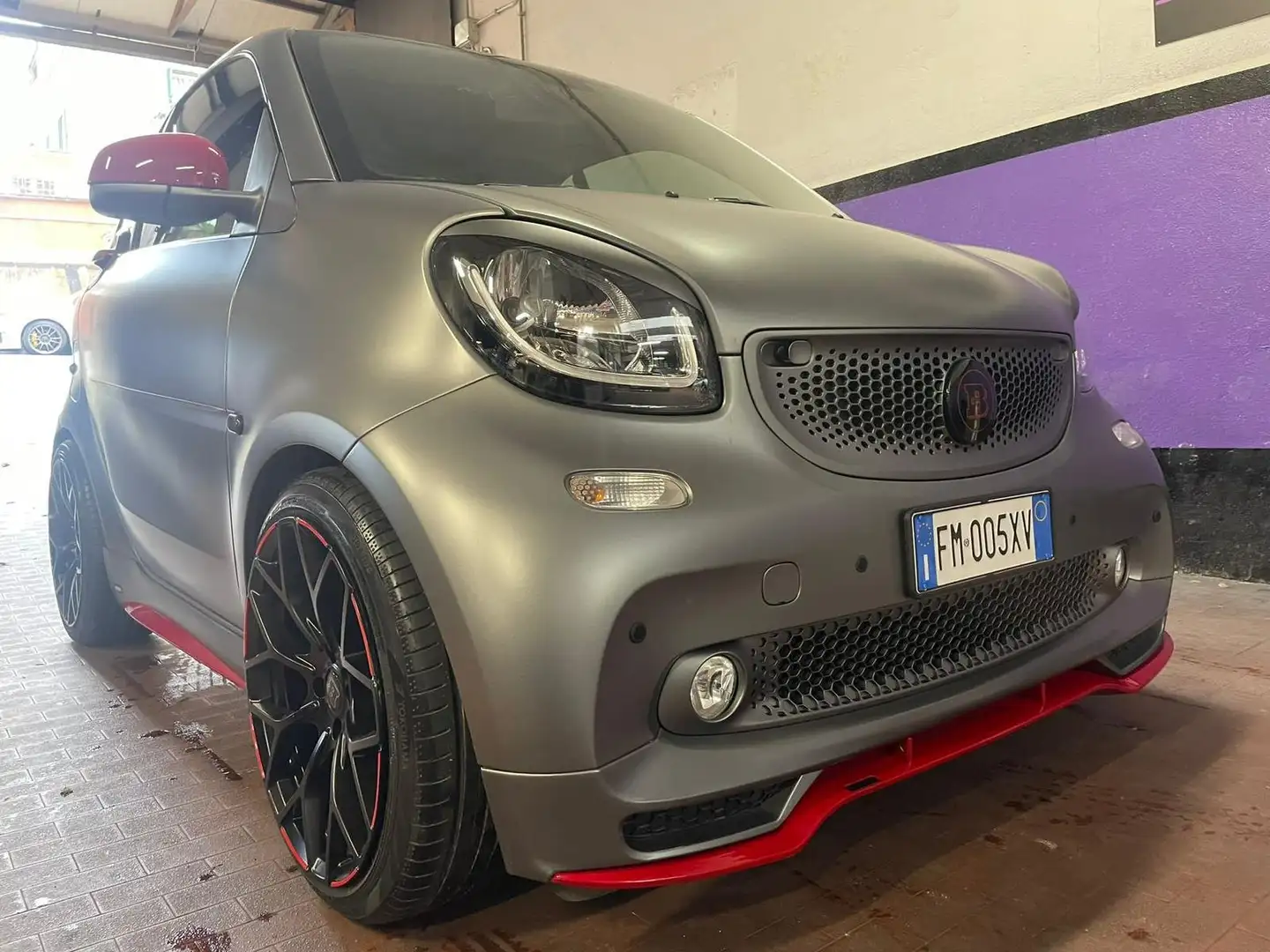 smart forTwo 0.9 t Urbanrunner 90cv twinamic Grigio - 2