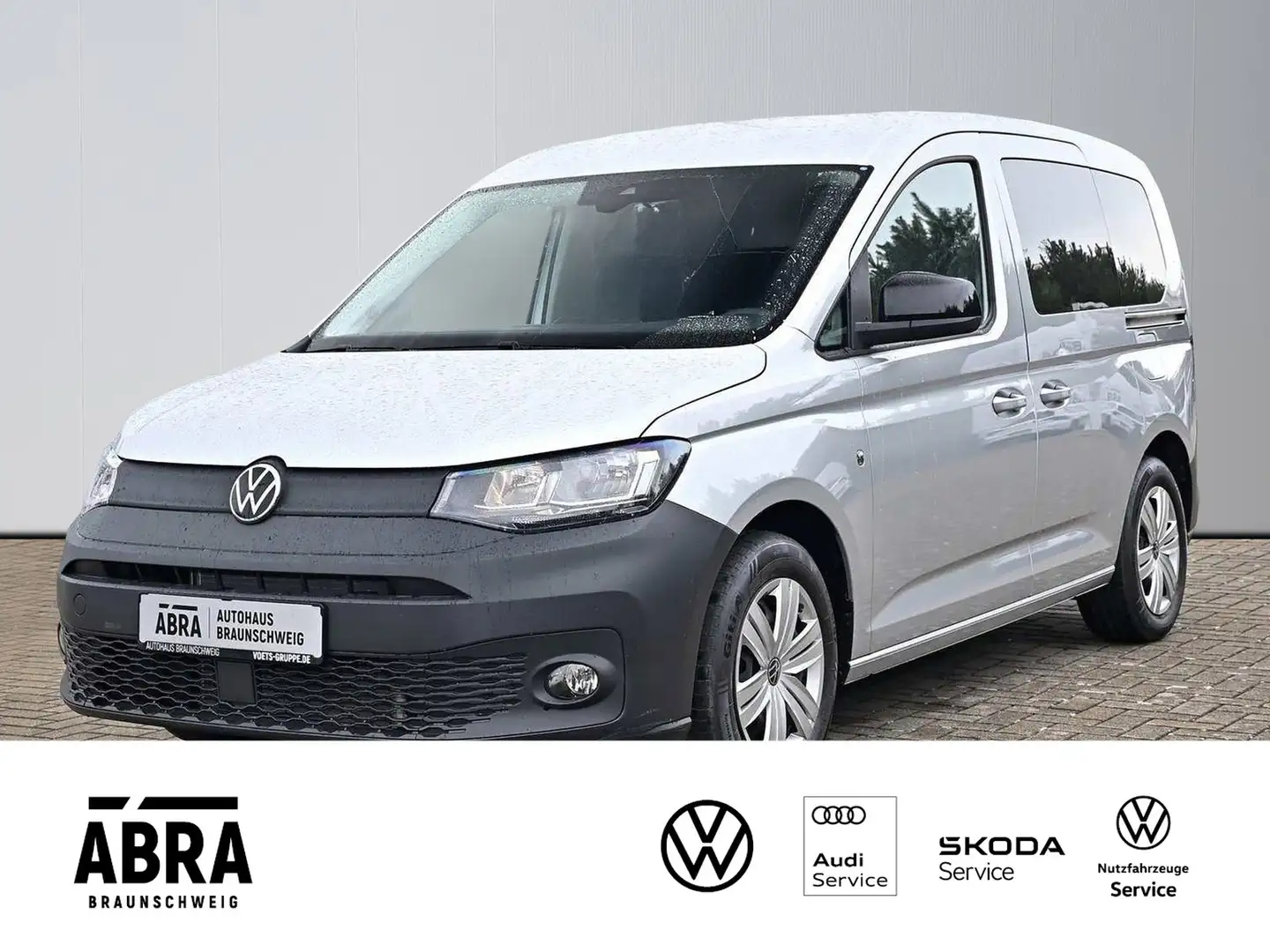 Volkswagen Caddy Kombi 2.0 TDI 4Motion PHONE+GRA+PDC+DAB+SHZ Silber - 1