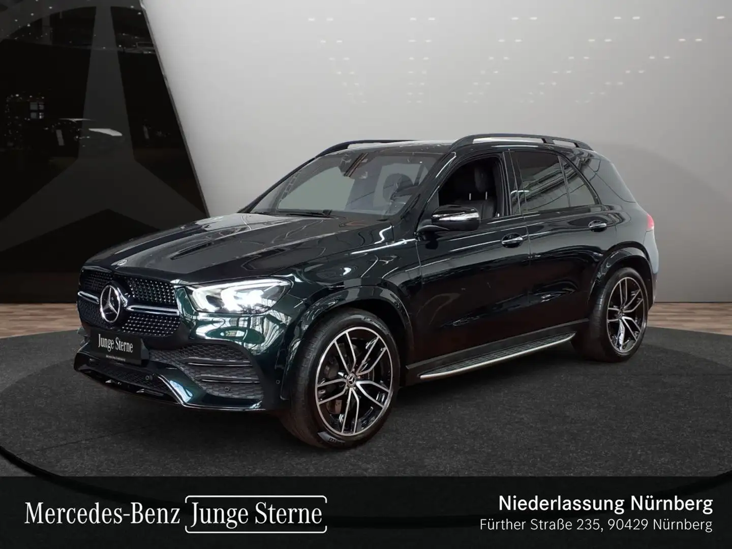 Mercedes-Benz GLE 580 4M AMG+NIGHT+PANO+360+LED+FAHRASS+STHZG+9G Grün - 2