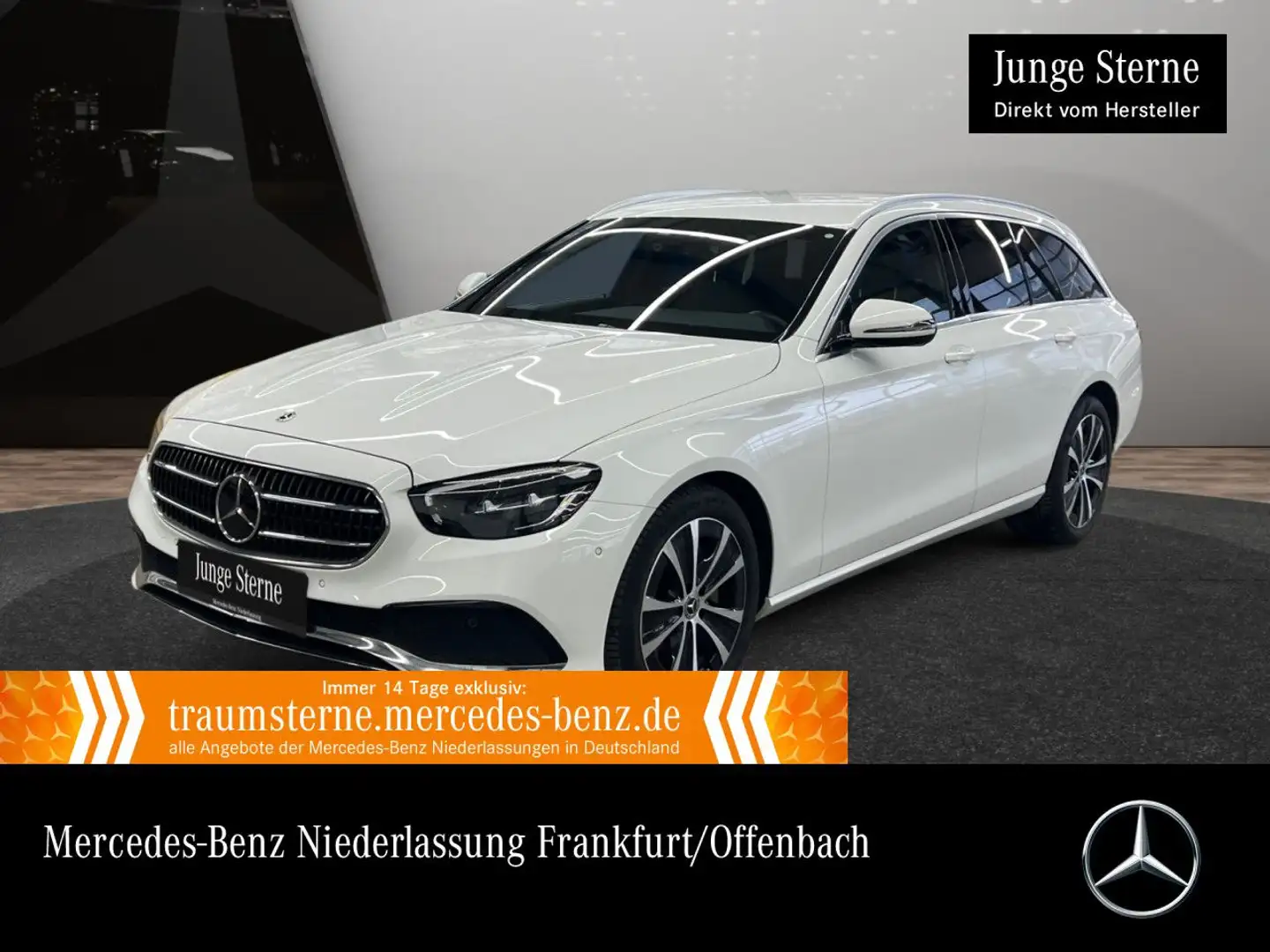 Mercedes-Benz E 300 e T AVANTG+LED+FAHRASS+KAMERA+9G Weiß - 1