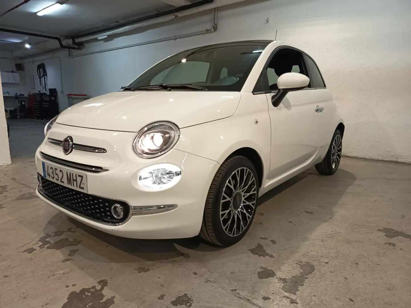 Fiat 500 1.0 Hybrid Monotrim 52kW Blanco - 1
