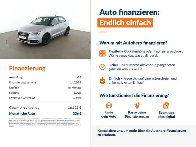 Audi A1 view 2