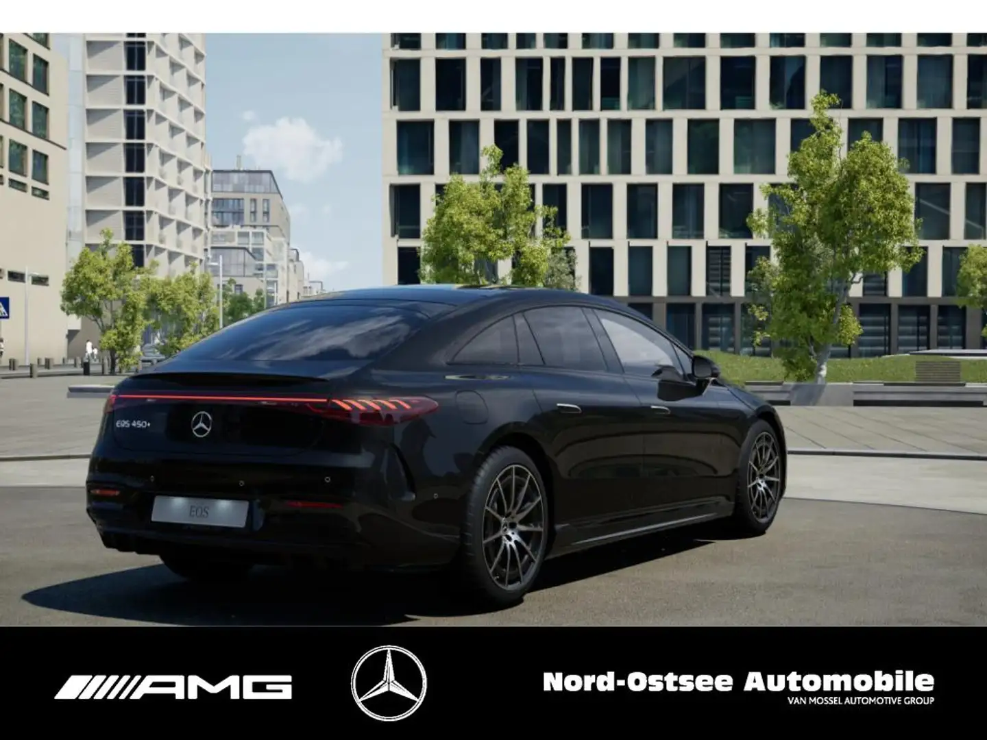 Mercedes-Benz EQS 450 AMG HUD PANO BURMESTER 360° KAMERA Zwart - 2