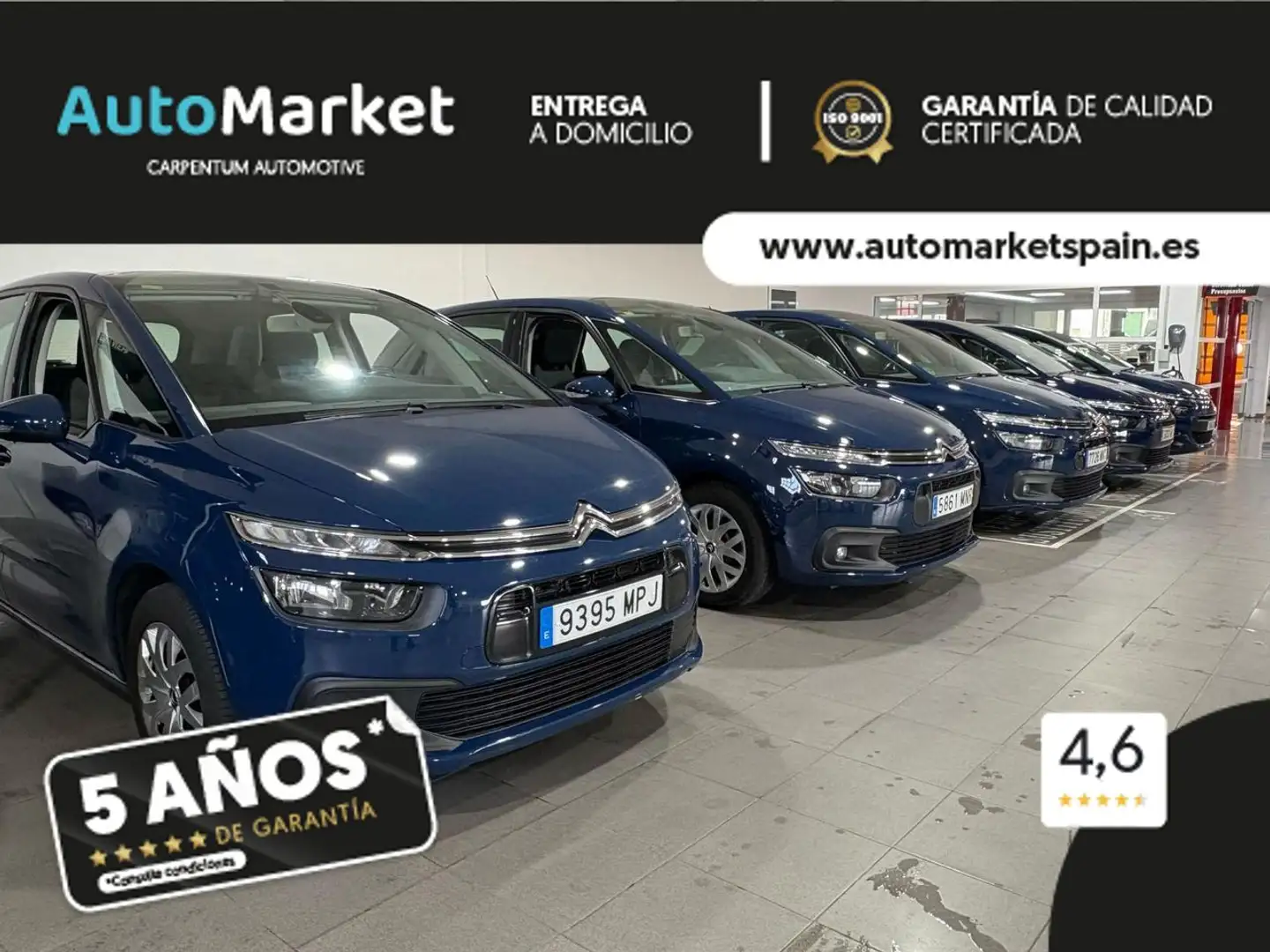 Citroen C4 Picasso 1.2 PureTech S&S EAT6 Feel 130 Blau - 1