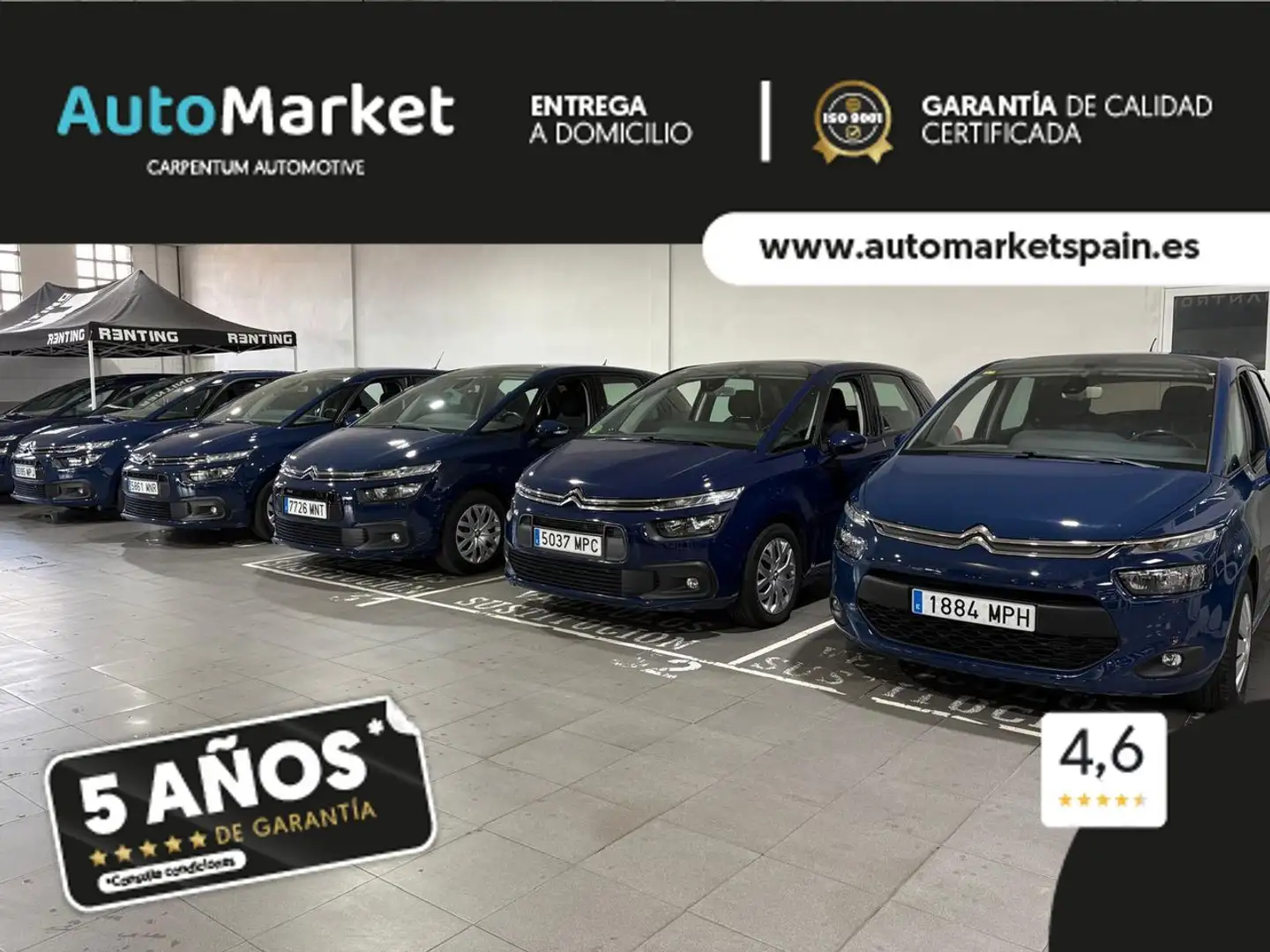 Citroen C4 Picasso 1.2 PureTech S&S EAT6 Feel 130 Blau - 2