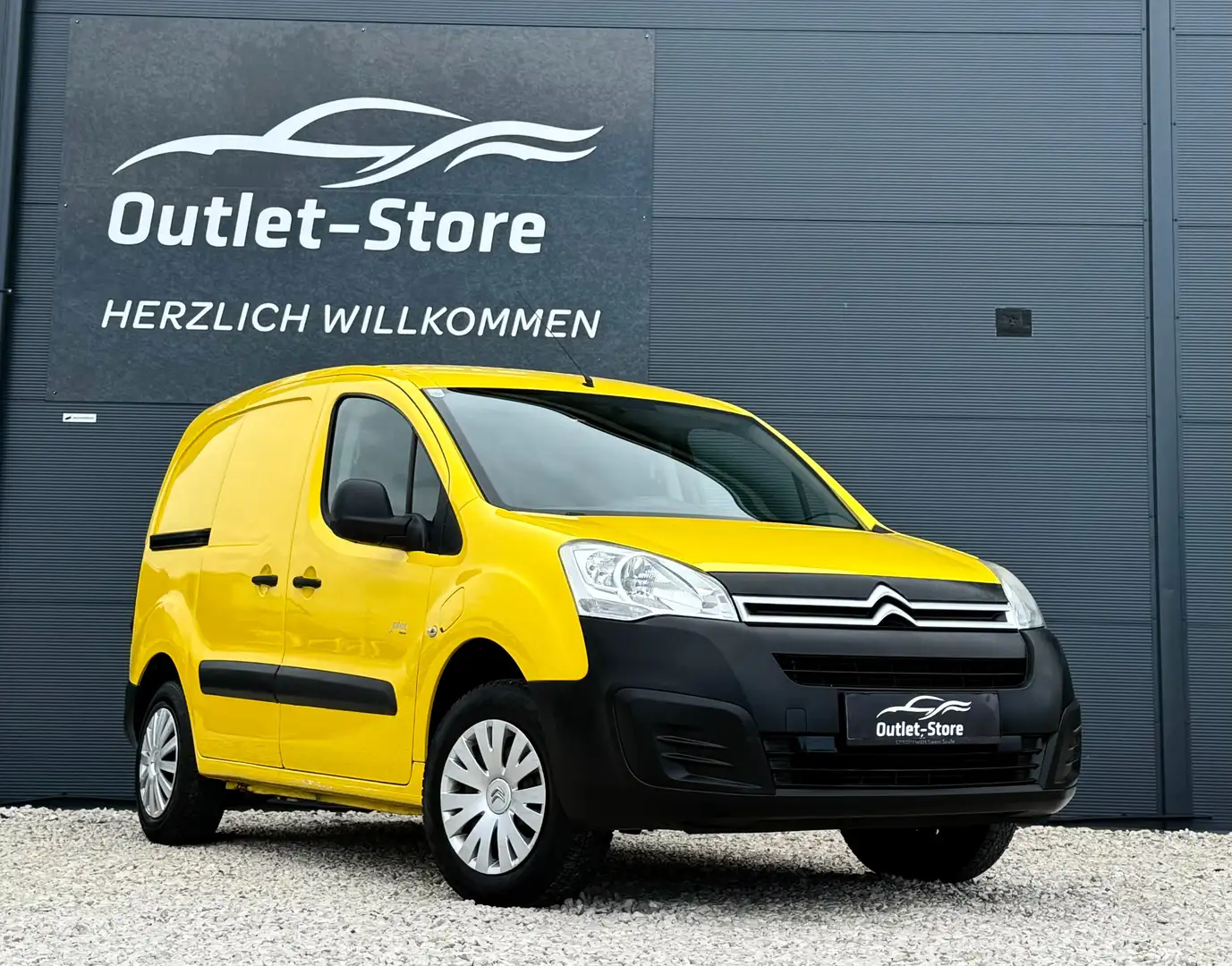 Citroen Berlingo Electric Profi L1*1.Besitz*NUR 19.000KM*MwSt.*TOP* Gelb - 1
