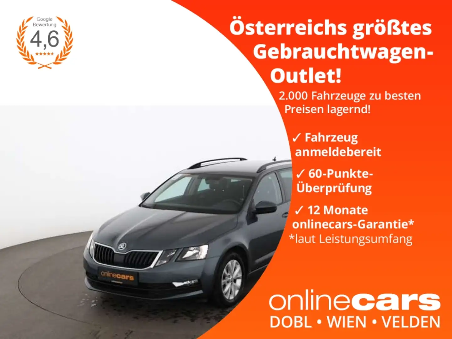Skoda Octavia Combi 1.6 TDI Ambition Aut SITZHZG PDC Grau - 1