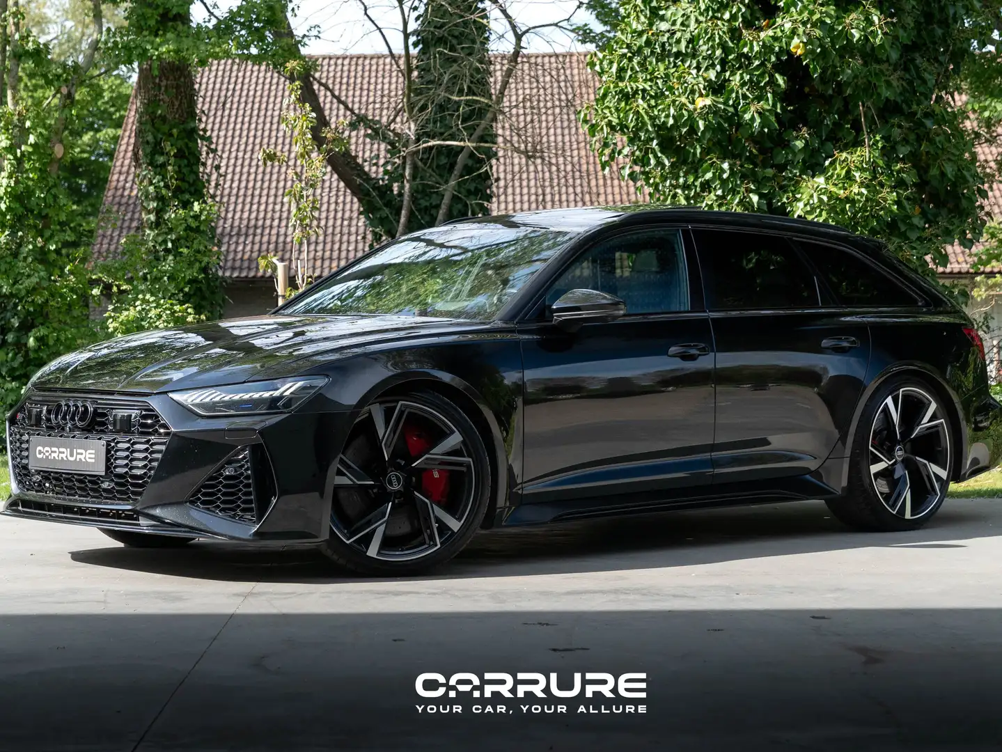 Audi RS6 Avant 4.0 V8 TFSI QUATTRO*12MGARANTIE*1OWNER*OHFUL Noir - 1