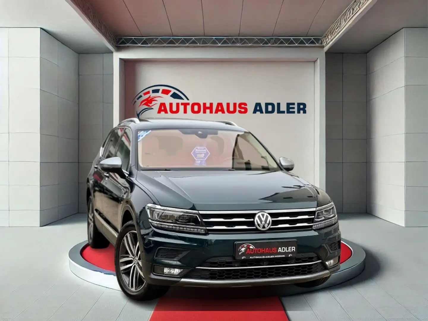 Volkswagen Tiguan Allspace TIGUAN ALLSPACE HIGHLINE 4MOTION*19%*1HD*360°ACC Grün - 1