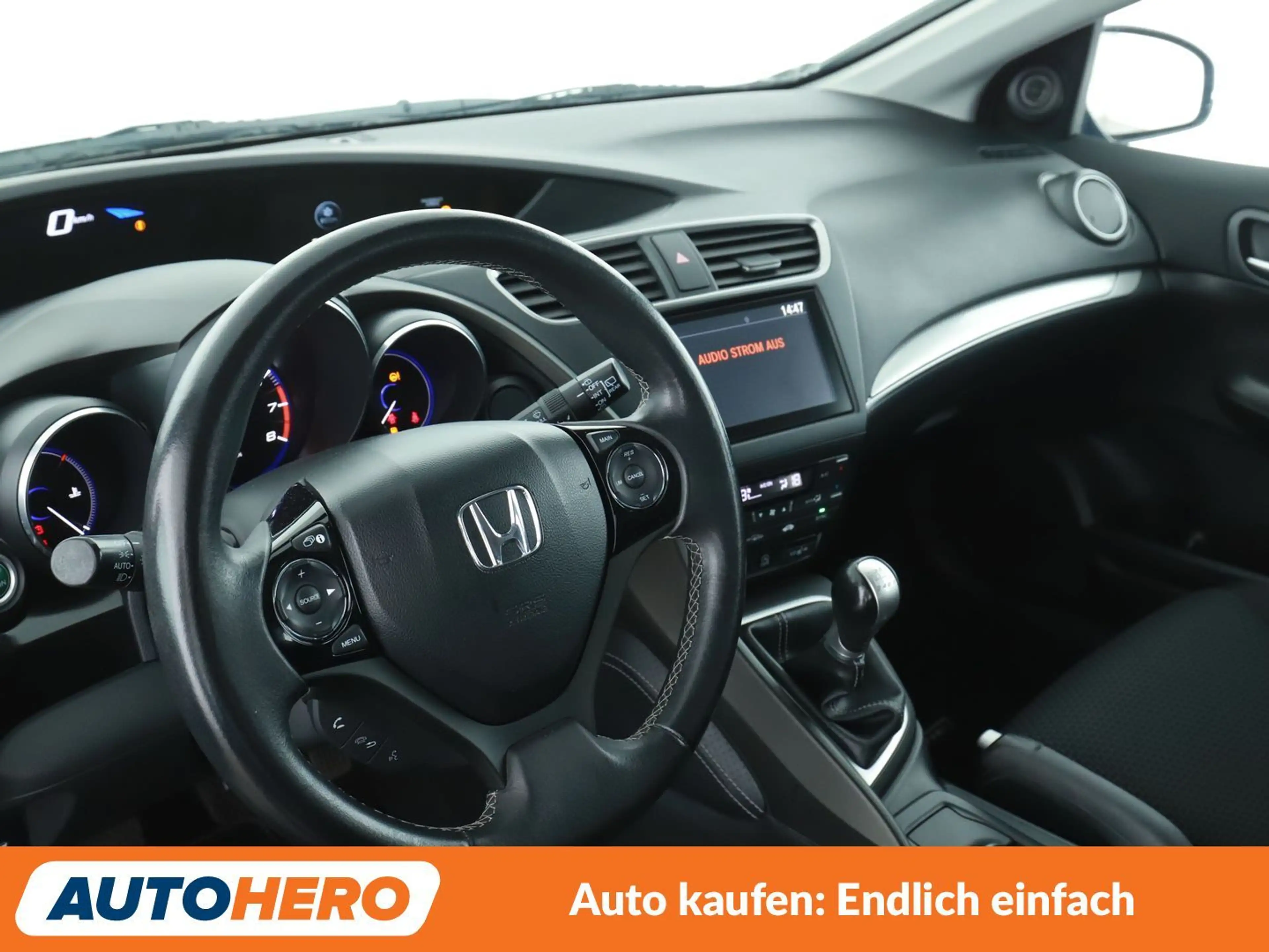 Honda Civic 1.4 Elegance*NAVI*TEMPO*CAM*SHZ*KLIMA* — photo 11